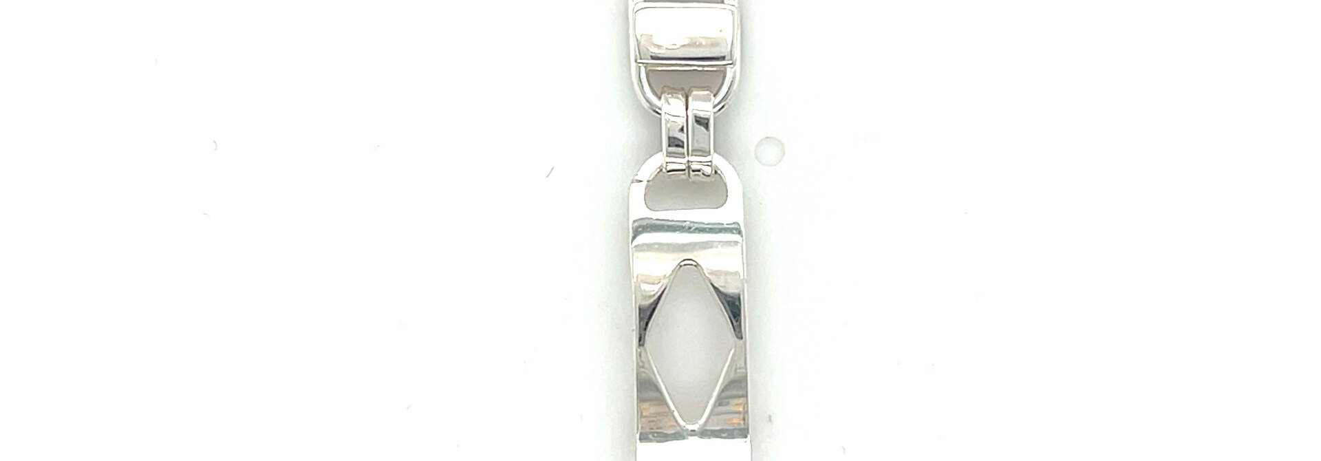 Armband Ketting Kingsleyschakel clean ruitjes in plaatjes