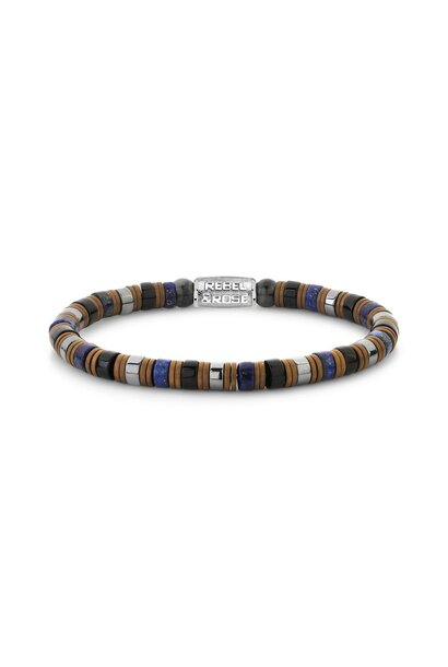 Slices - Mixed Blue - 6mm L
