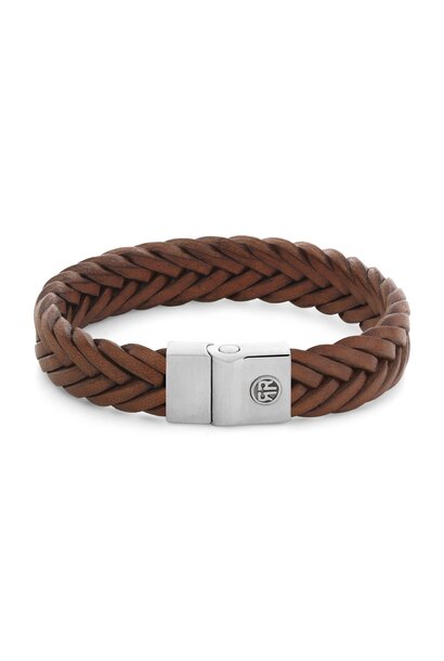 Full Metal Premium Braided 12mm Cognac M