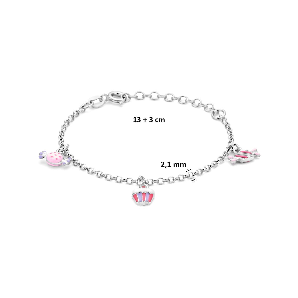 Armband met snoepjes en cake-3