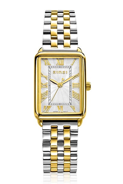 ZINZI Elegance bicolorhorloge 28mm