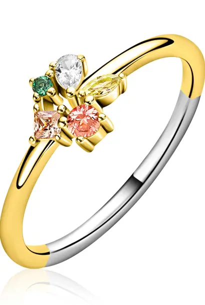 ZINZI zilveren ring