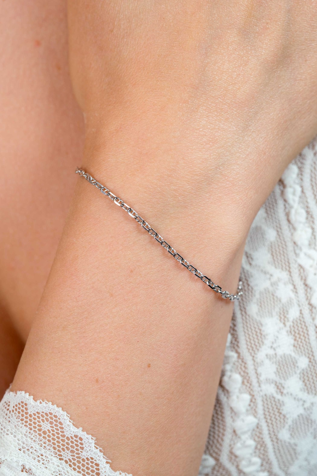 ZINZI zilveren armband massieve marine schakels-2