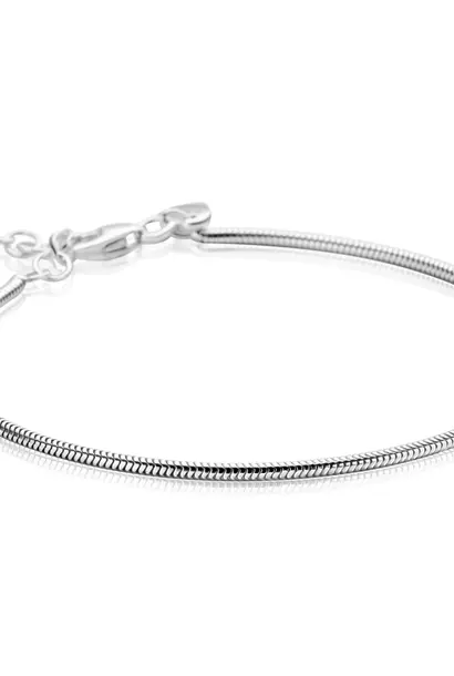 ZINZI zilveren slangen armband