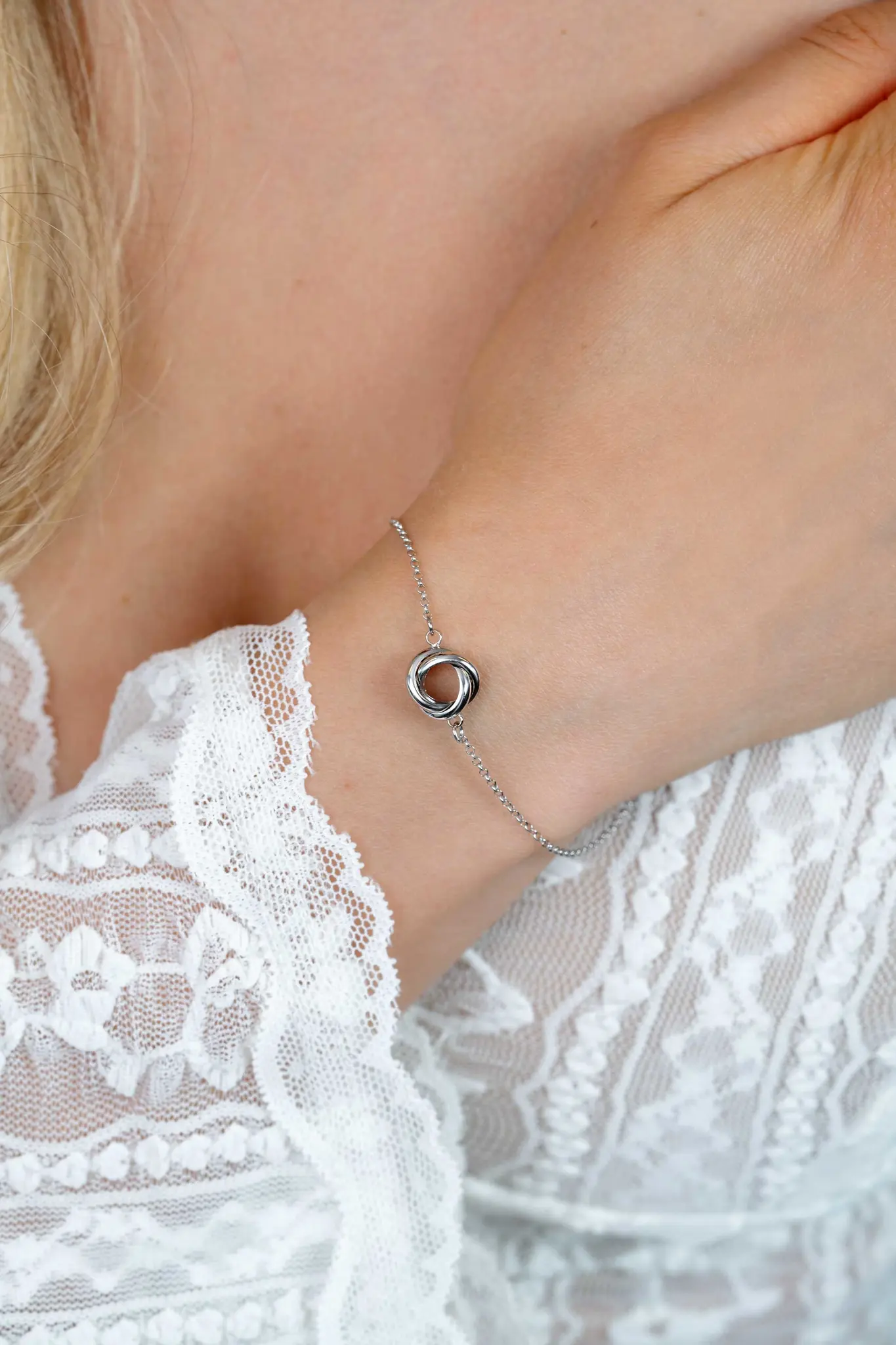 ZINZI zilveren armband 3 ringen in elkaar-2