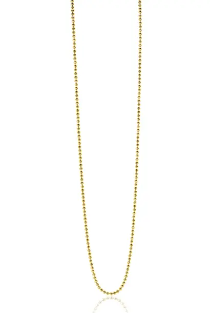 ZINZI zilveren bol collier