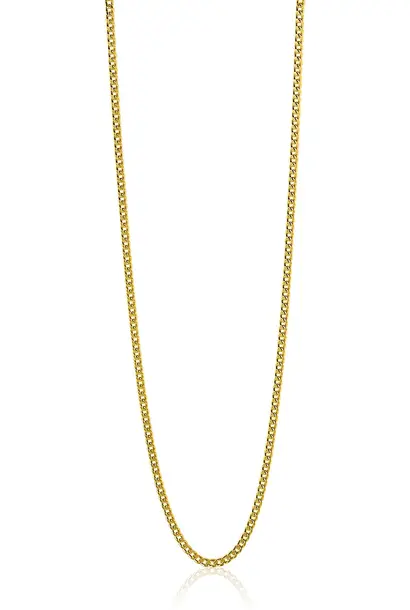 ZINZI zilveren gourmet collier