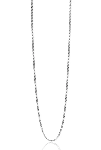 ZINZI zilveren gourmet collier