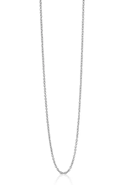 ZINZI zilveren anker collier