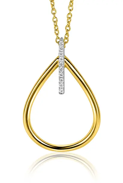ZINZI zilveren hanger