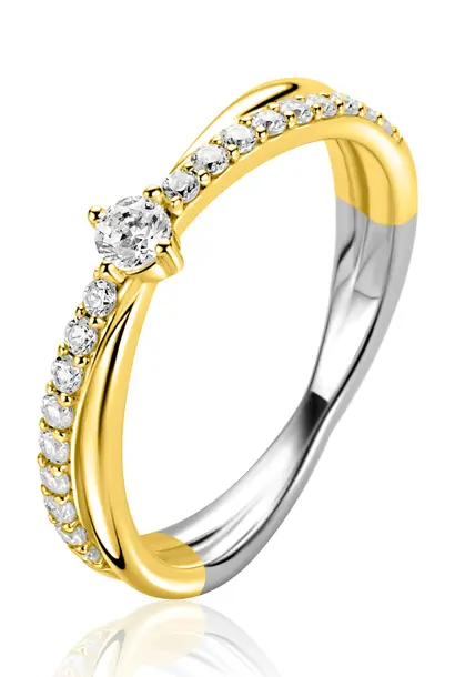 ZINZI zilveren ring