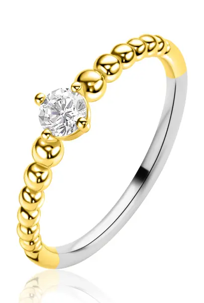 ZINZI zilveren ring