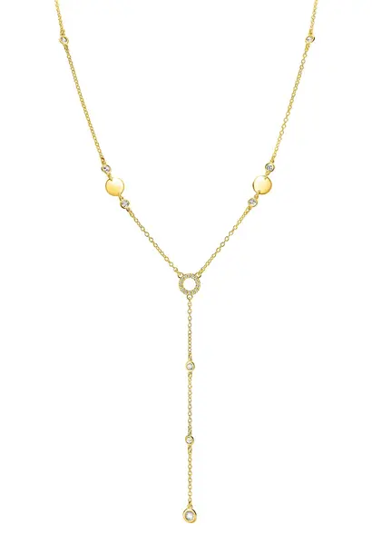 ZINZI zilveren Y-collier