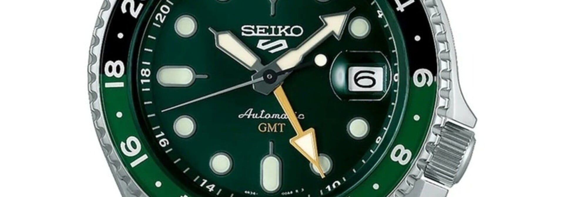 Seiko Seiko 5 Sports Heren Automaat GMT SSK035K1