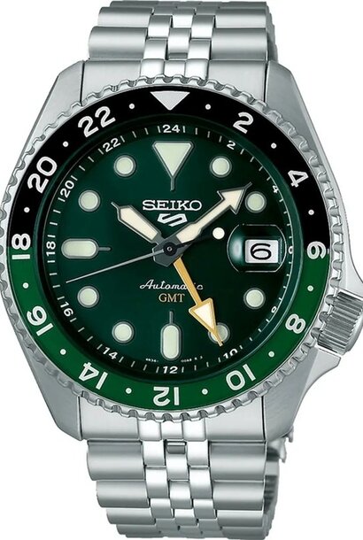 Seiko Seiko 5 Sports Heren Automaat GMT SSK035K1