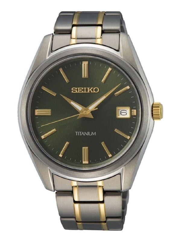 Seiko Heren Quartz Titanium SUR377P1-1
