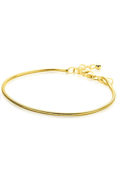 ZINZI zilveren slangen armband