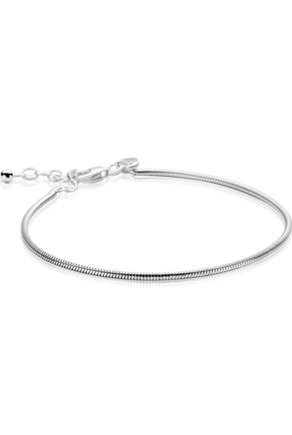 ZINZI zilveren slangen armband