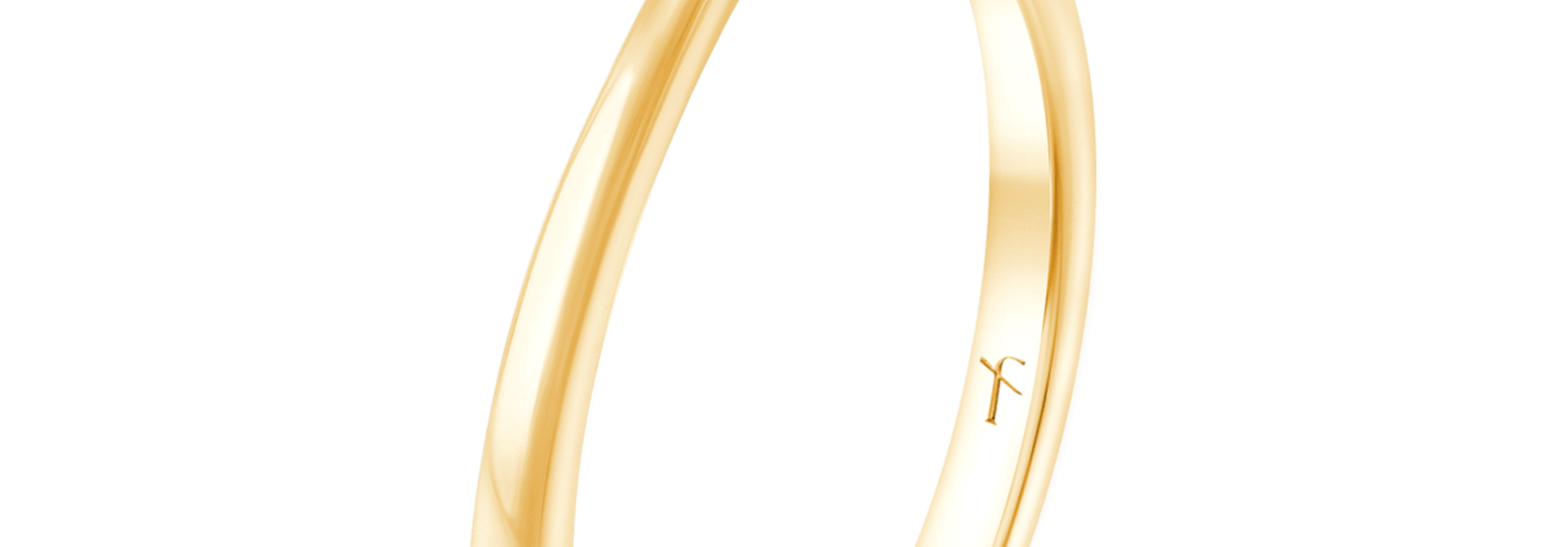 Fyere ARI 14 karaat gouden ring met emerald geslepen lab-grown diamant 1,00 ct
