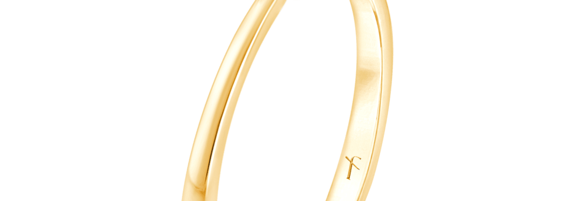 Fyere ARI 14 karaat gouden ring met peervormig geslepen lab-grown diamant 1,50 ct