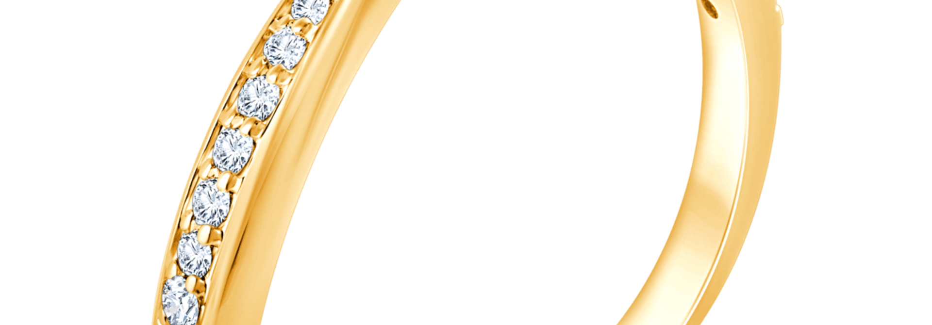 Fyere ALTHEA 14 karaat gouden ring met lab-grown diamanten 0,30 ct