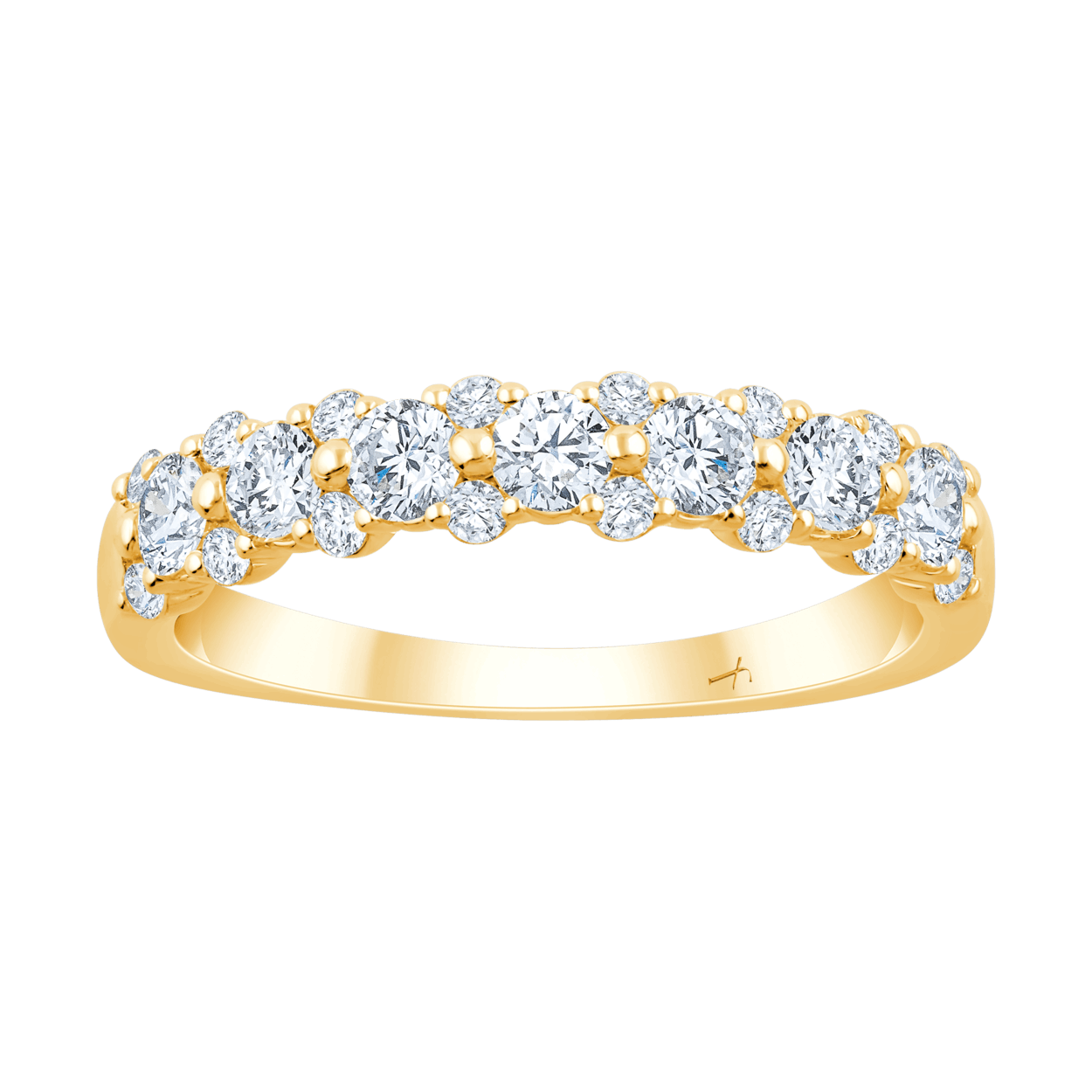 Fyere APRIL 14 karaat gouden ring met lab-grown diamanten 0,80 ct-2