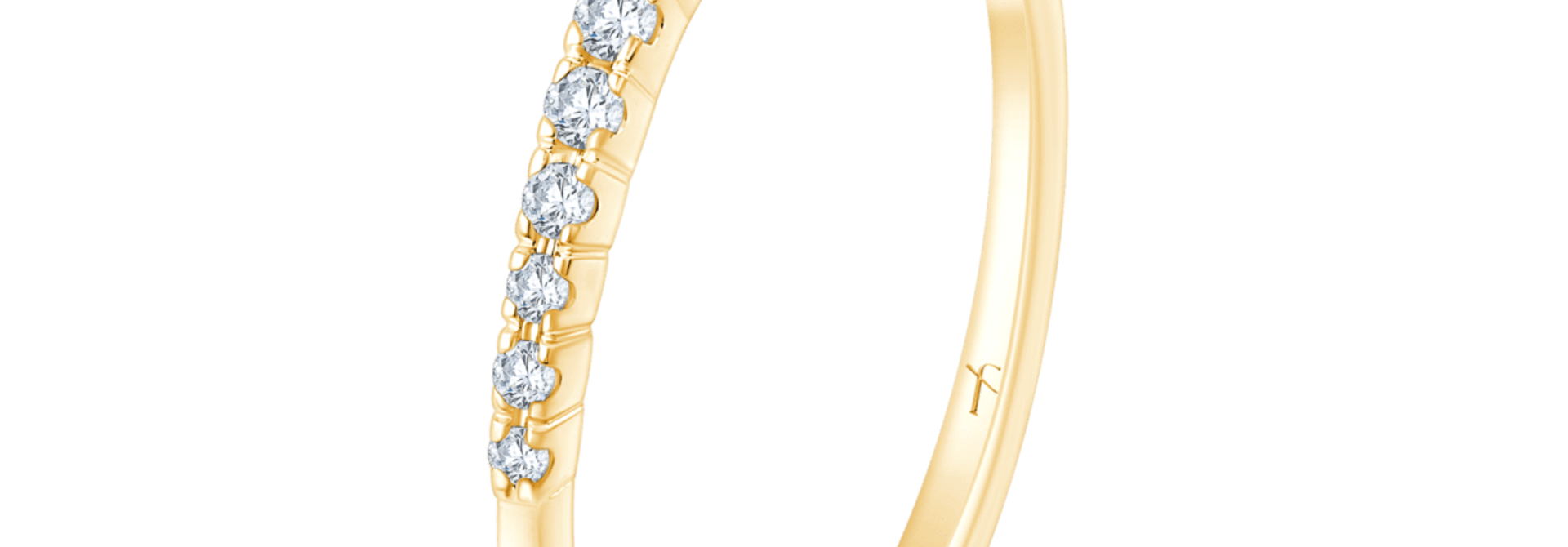 Fyere ANOUK 14 karaat gouden ring met lab-grown diamanten 0,20 ct