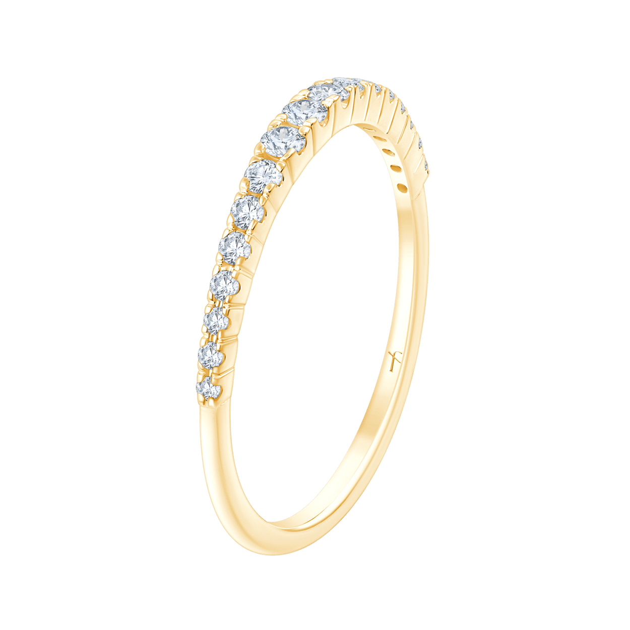 Fyere ANOUK 14 karaat gouden ring met lab-grown diamanten 0,20 ct-1