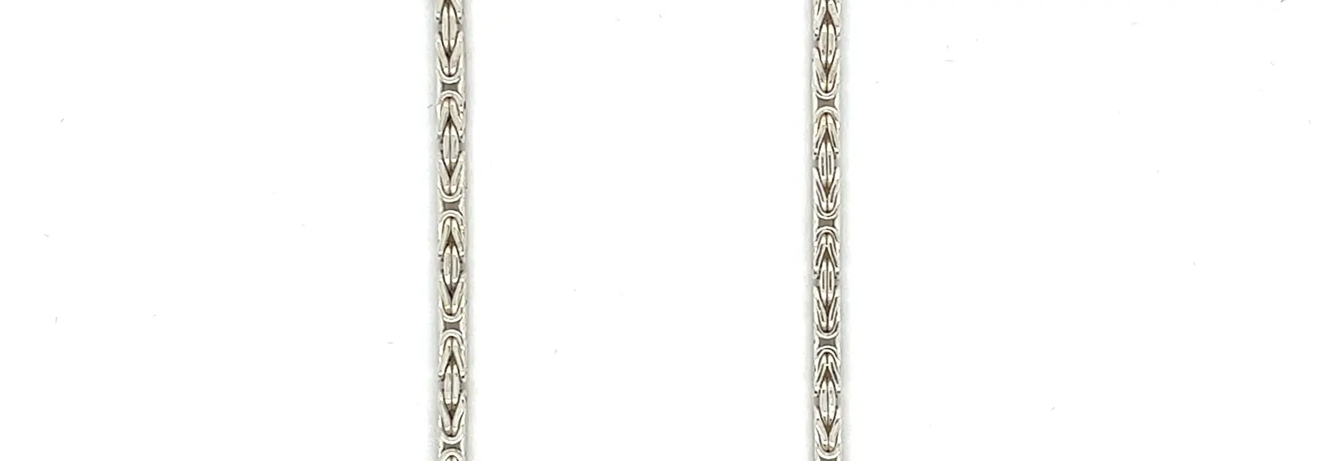 Ketting zilver koningsschakel