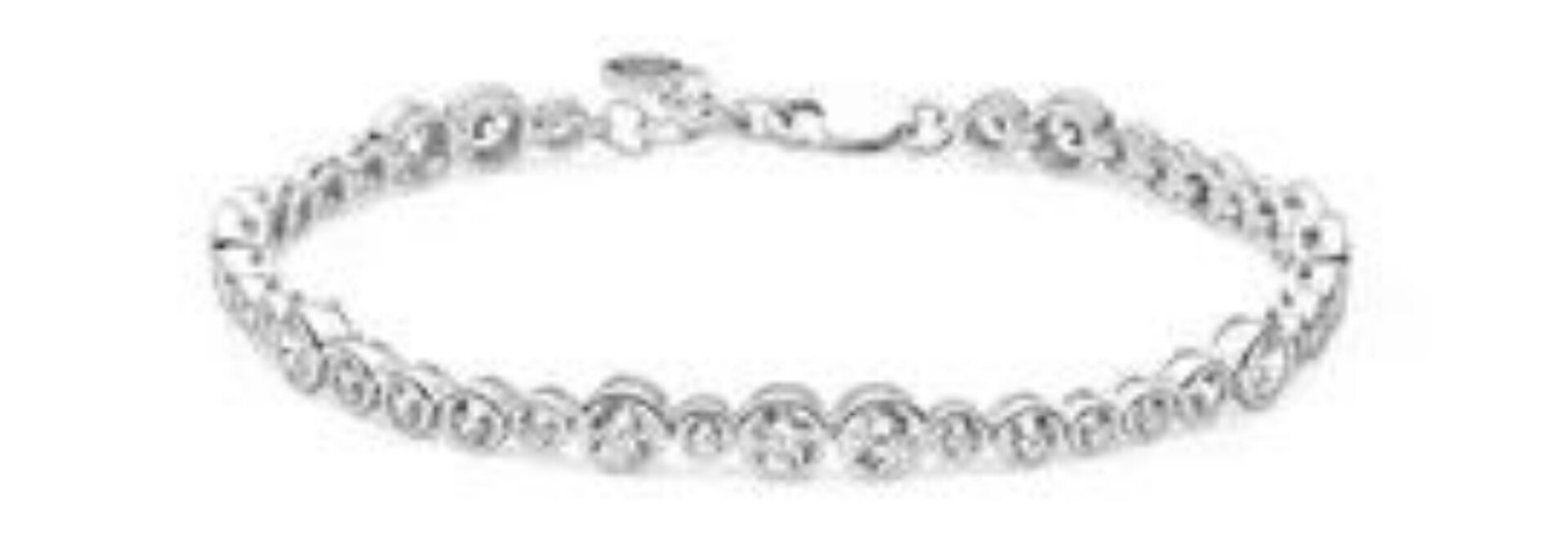 Armband Sif Jakobs Sardinien Altro model zilver met zirkonia’s
