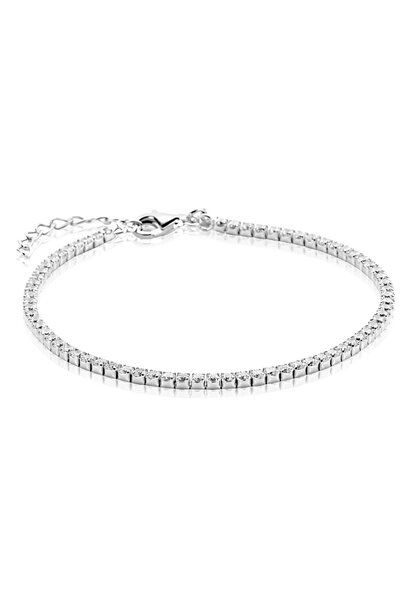 ZINZI zilveren tennis armband zirkonia's
