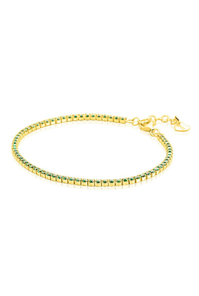ZINZI zilveren tennisarmband