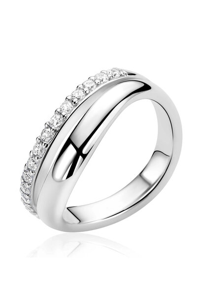 ZINZI zilveren ring multilook