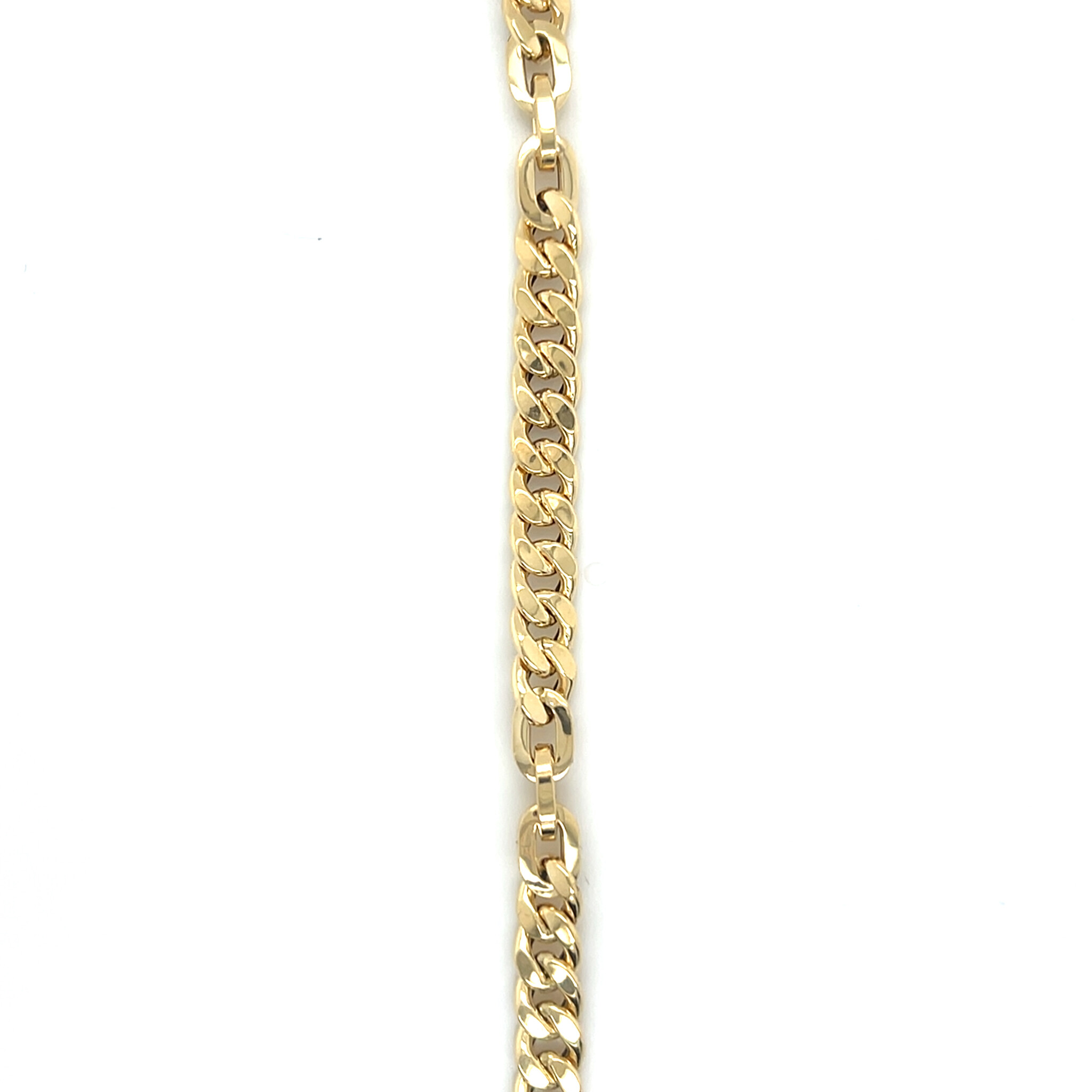 Armband cuban en anker schakel-1