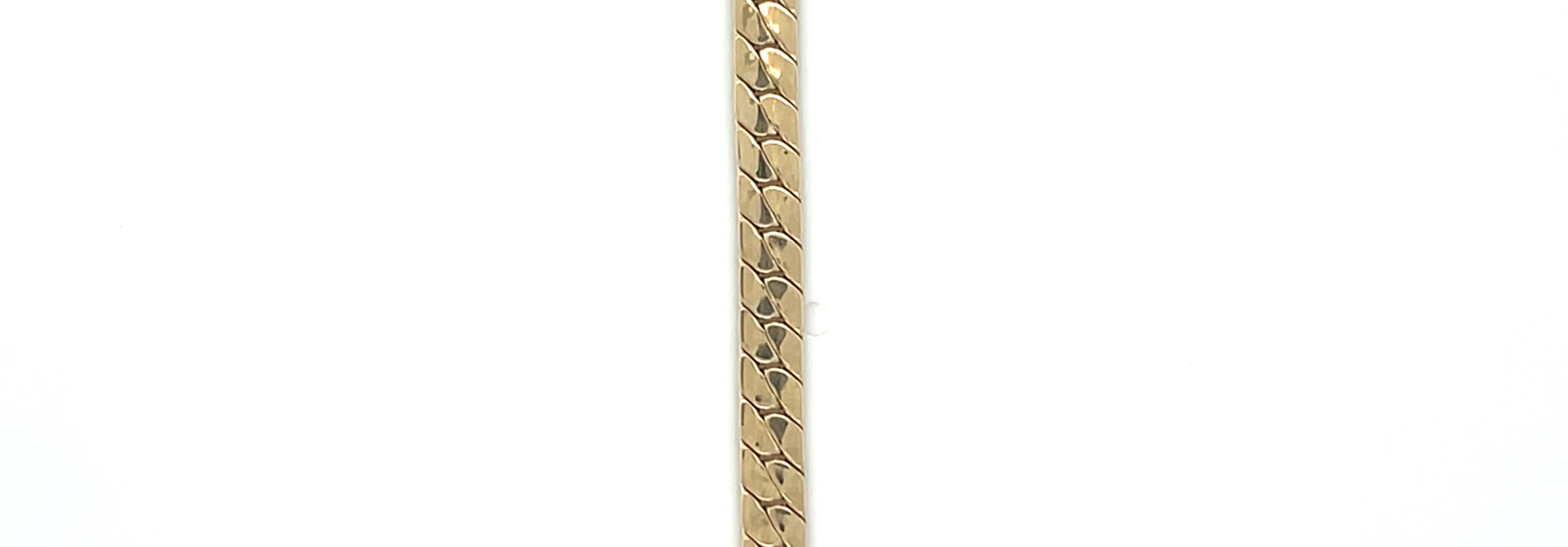 Armband slang cuban schakel