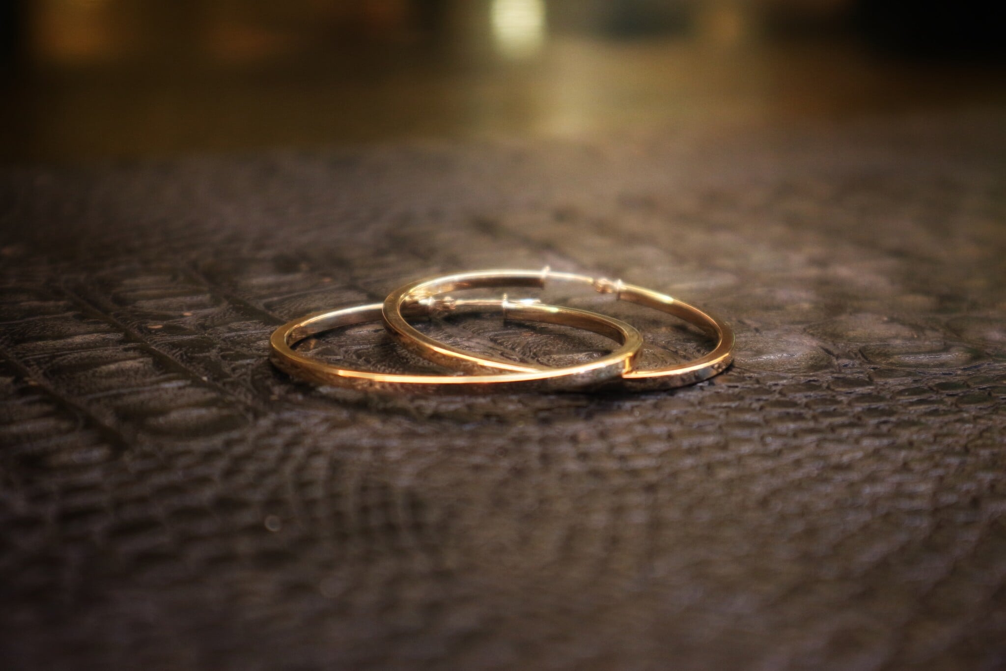 Oorbellen afgeplatte ringen-2