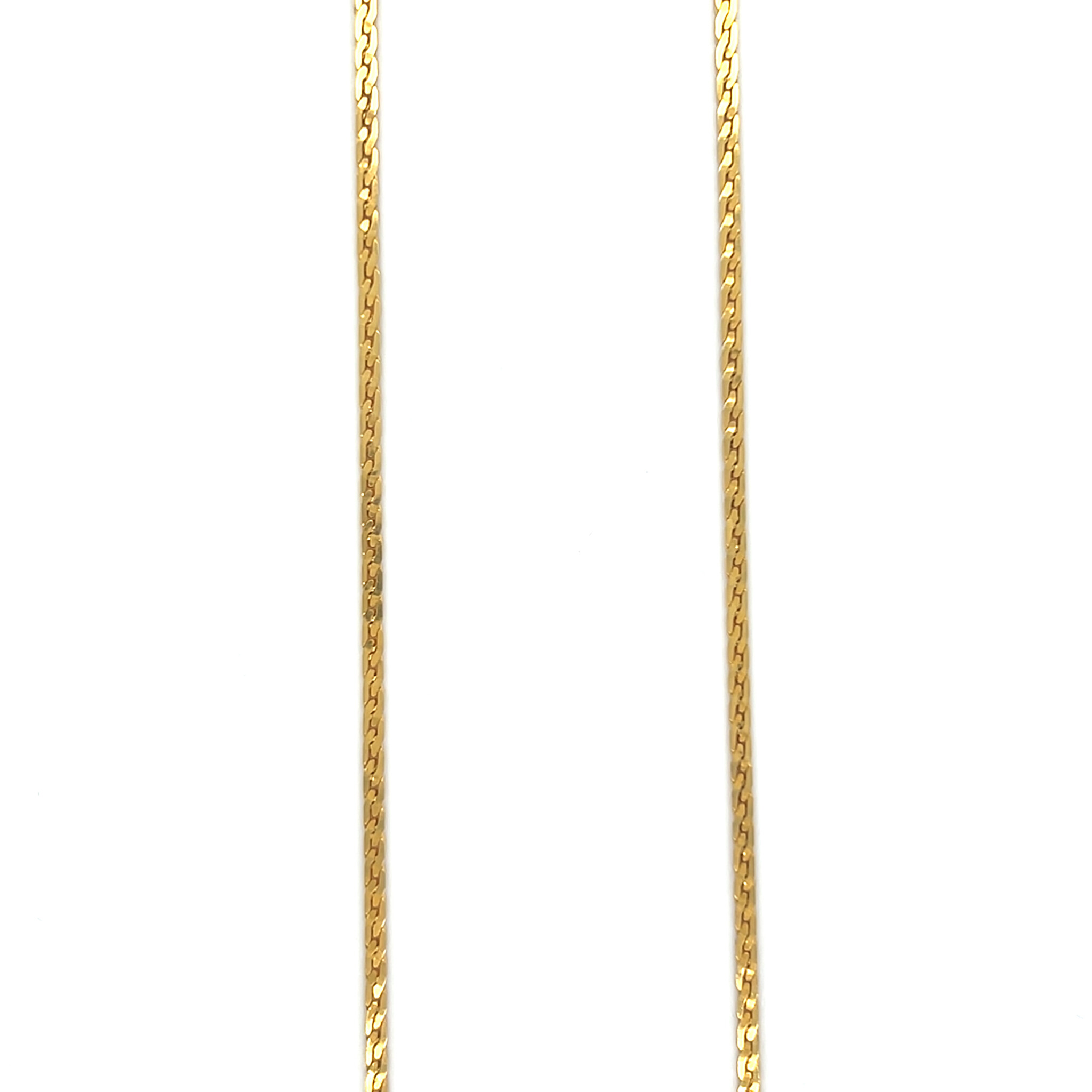 Ketting platte fantasieschakel 43cm-1