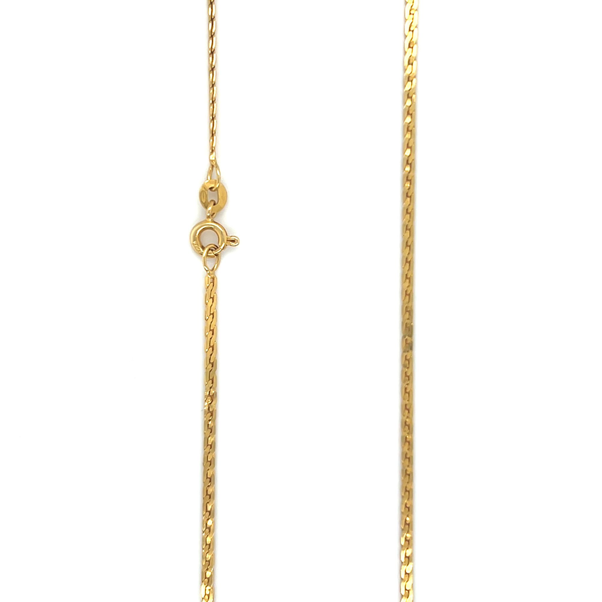 Ketting platte fantasieschakel 43cm-2