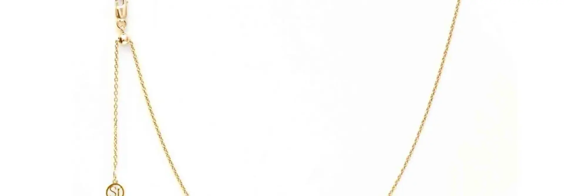 Ketting Sif Jakobs Anchor Chain Adjustable zilver gold-plated