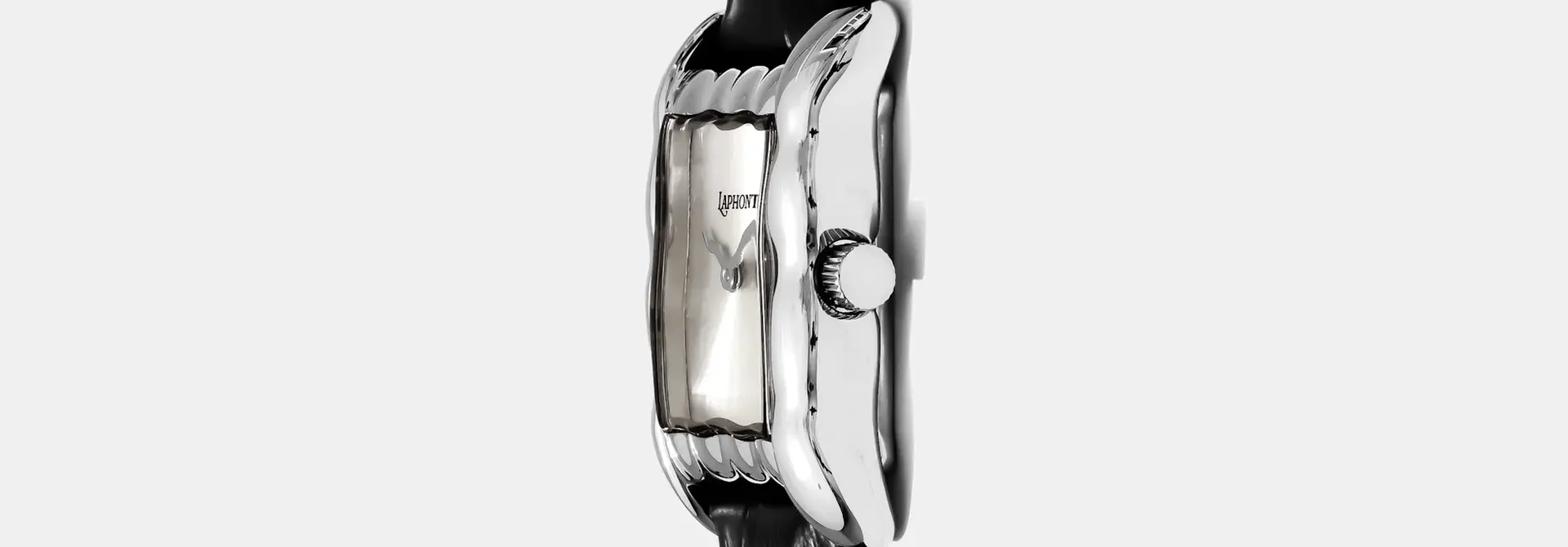 Laphont horloge Situ Large Silver model