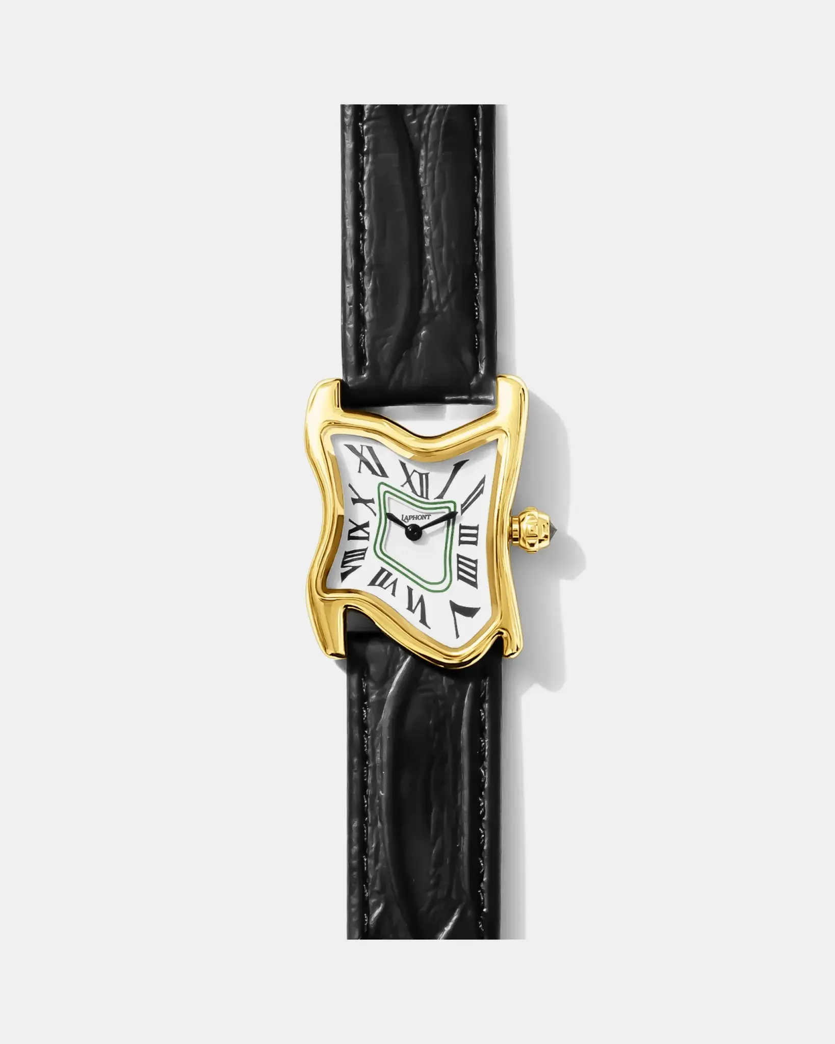 Laphont horloge Square melting watch small gold & silver-3