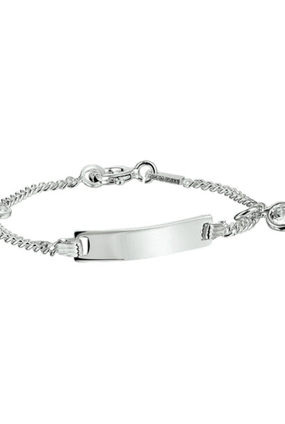 "Graveergourmette" armband