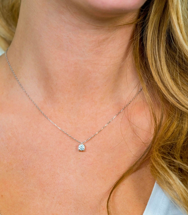 ZINZI zilveren collier met zirkonia in vierpootchaton 43cm-2