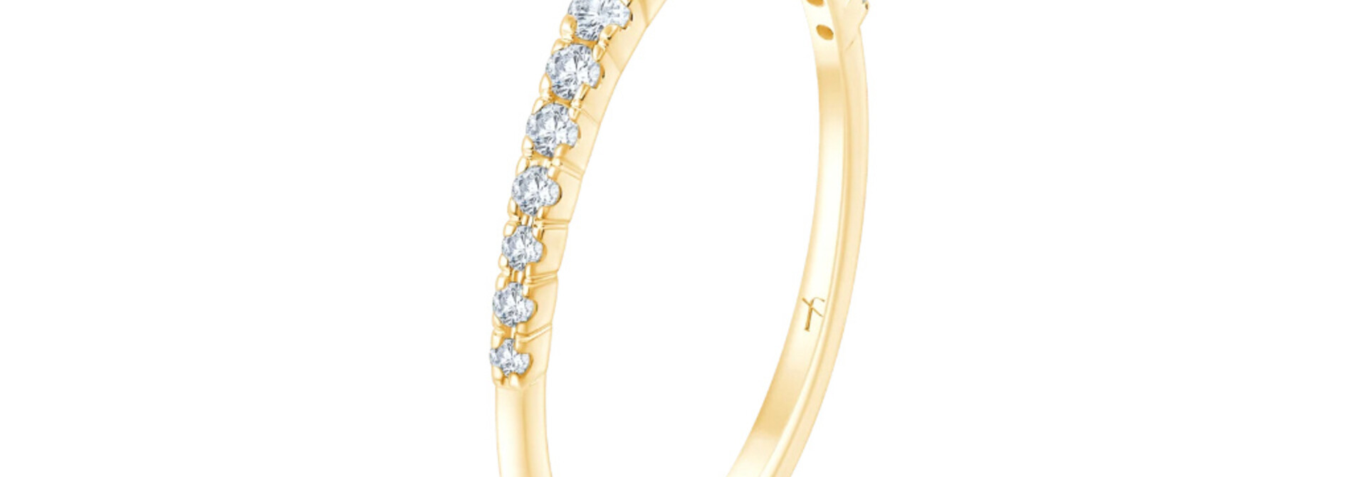 Fyere ANOUK 14 karaat gouden ring met lab-grown diamanten 0,20 ct