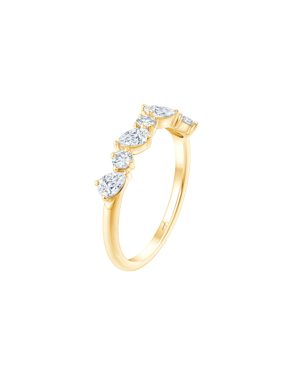 Fyere ANTONIA 14 karaat gouden ring met lab-grown diamanten 0,60 ct-1
