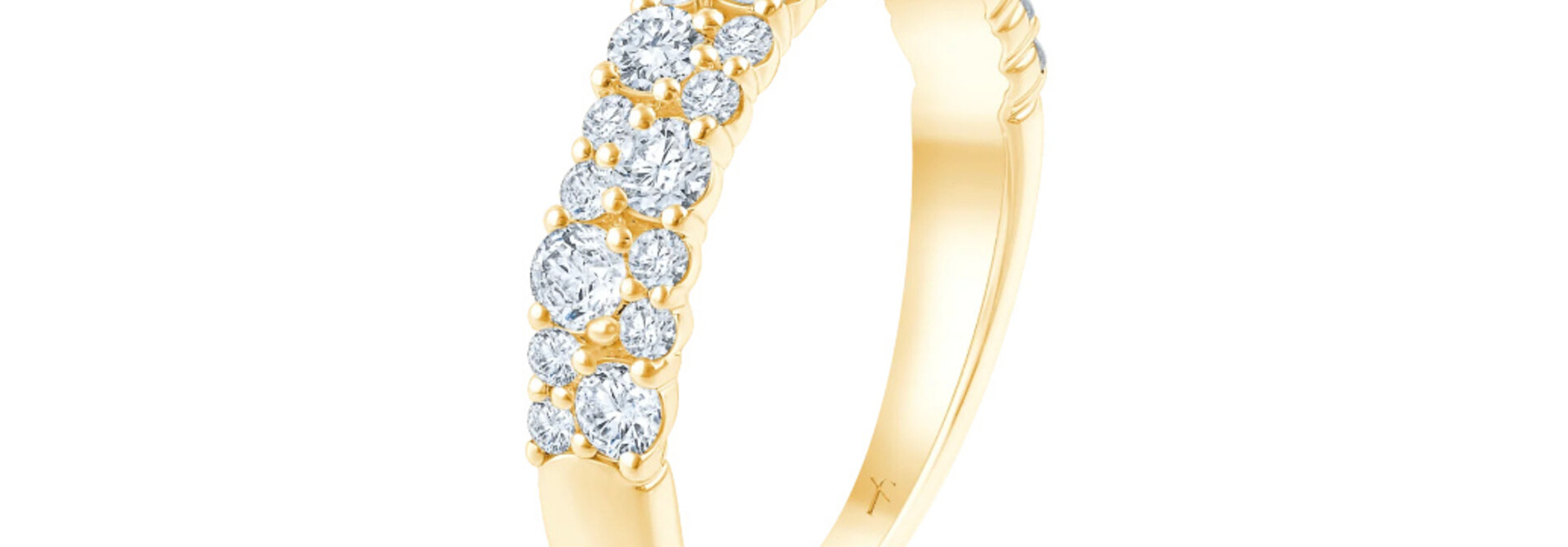 Fyere ARIZONA 14 karaat gouden ring met lab-grown diamanten 0,75 ct