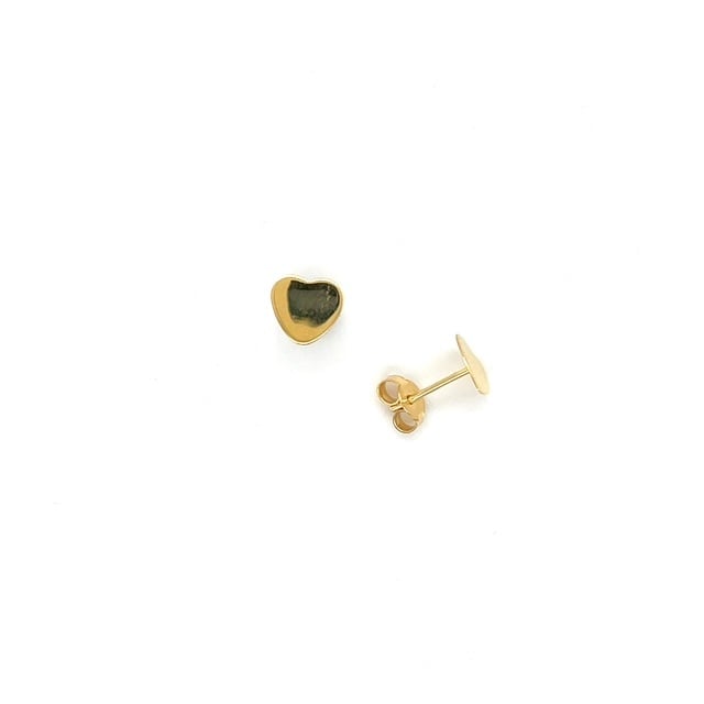 Oorbellen - plat hart-1
