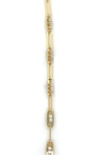 " Paperclipstone" armband