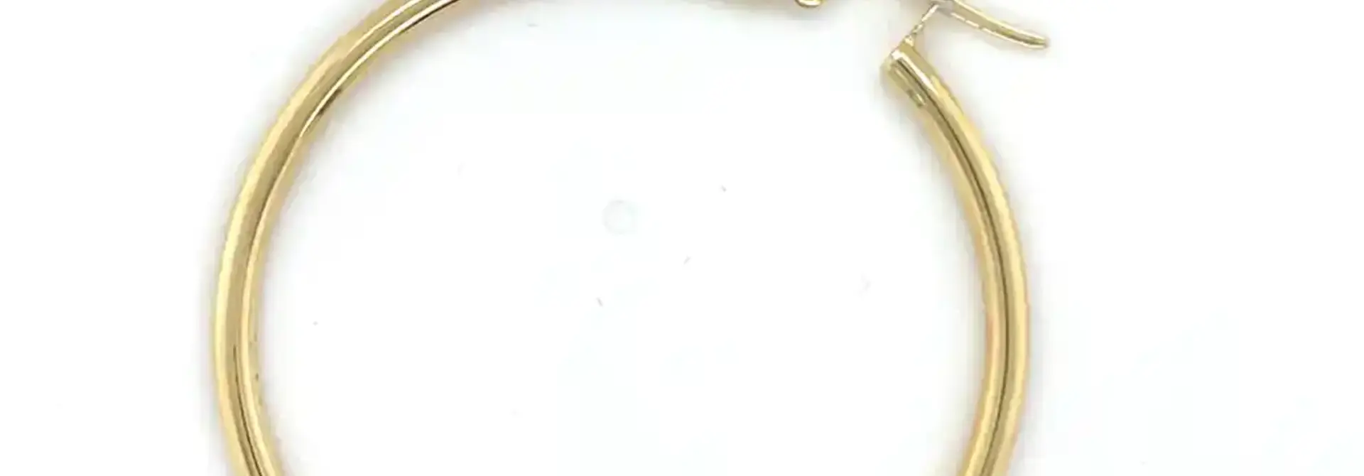 Oorbellen hoops glad Ø41mm