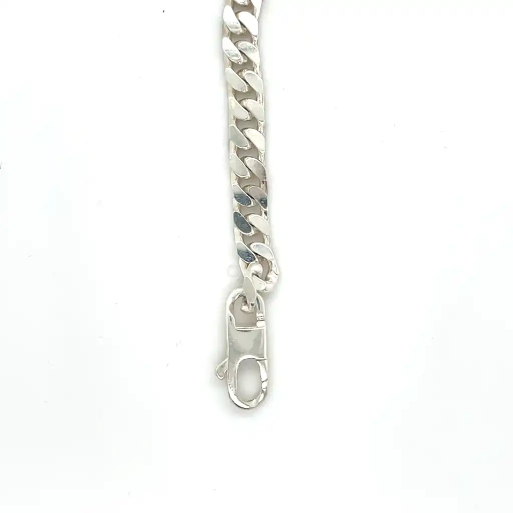 Armband cuban schakel zilver 5 mm-2